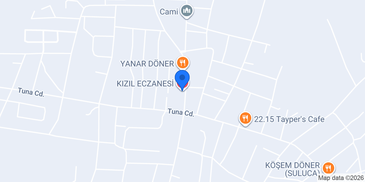 KIZIL ECZANESİ konumu