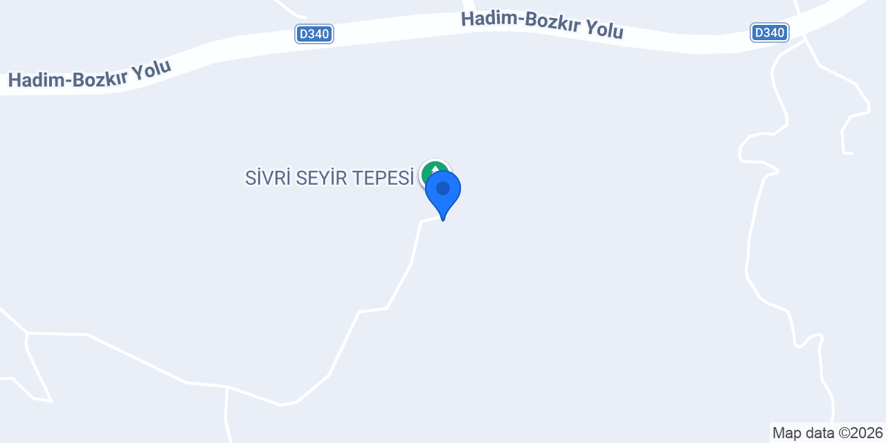 hadim seyir teras cafe restoran konumu