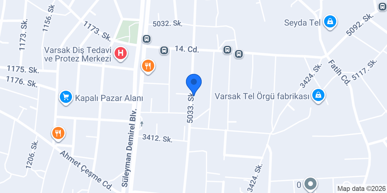 Kösedağ Taşımacılık konumu