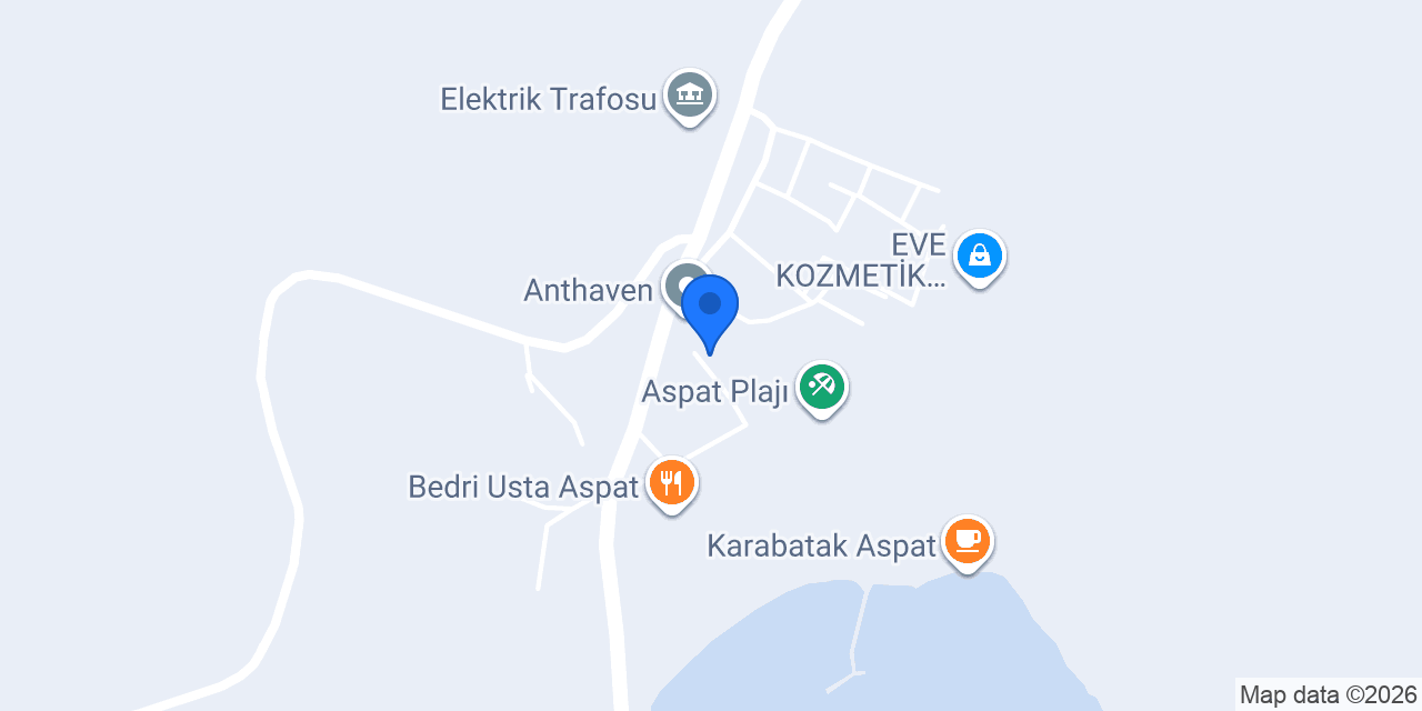 Kahve Dünyası - Bodrum Anthaven konumu