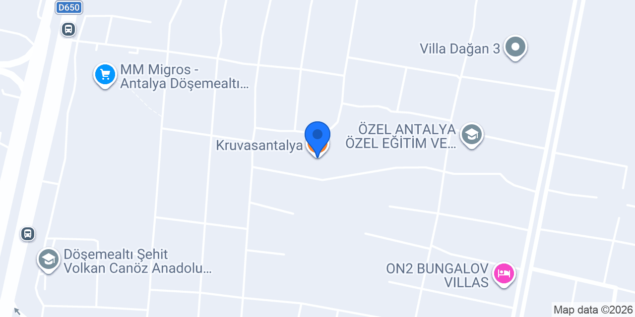 Kruvasantalya konumu