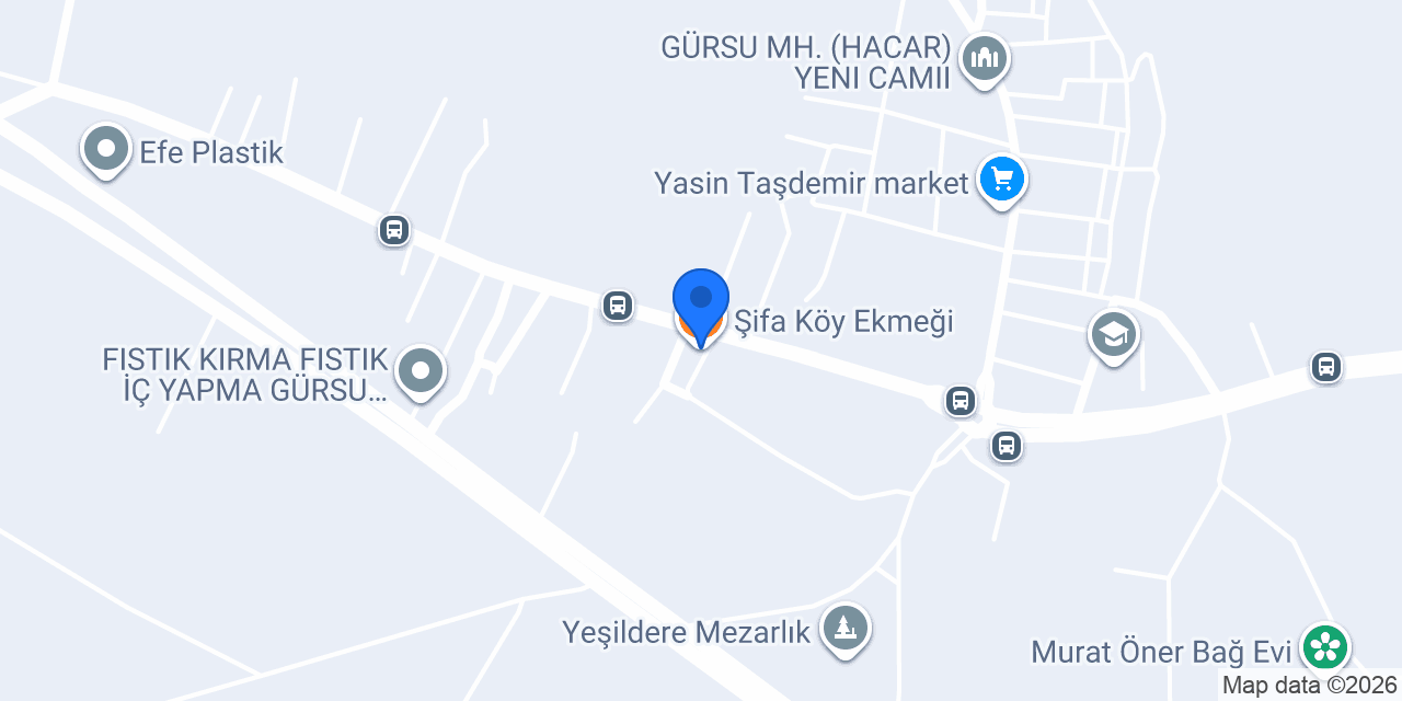 Şifa Köy Ekmeği konumu