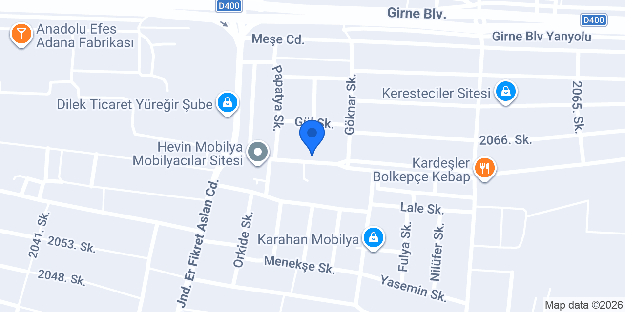 Duru Mobilya konumu