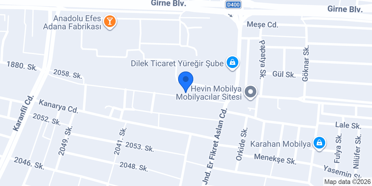 Kaplan Mobilya konumu