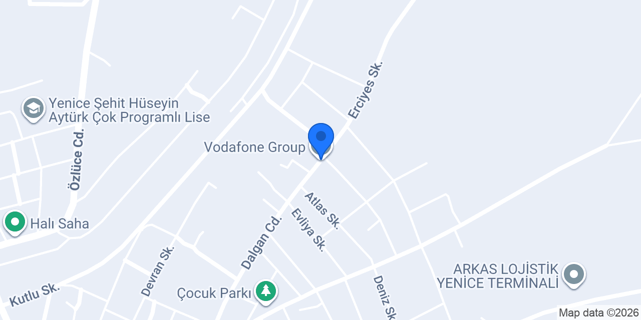 Vodafone Group Plc konumu