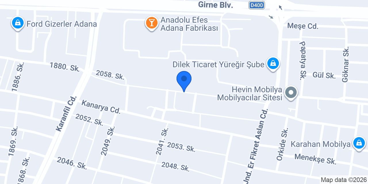 Çapa masa sandalye konumu