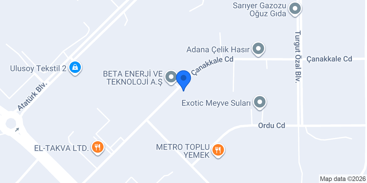 Latex Yalıtım Şilte konumu