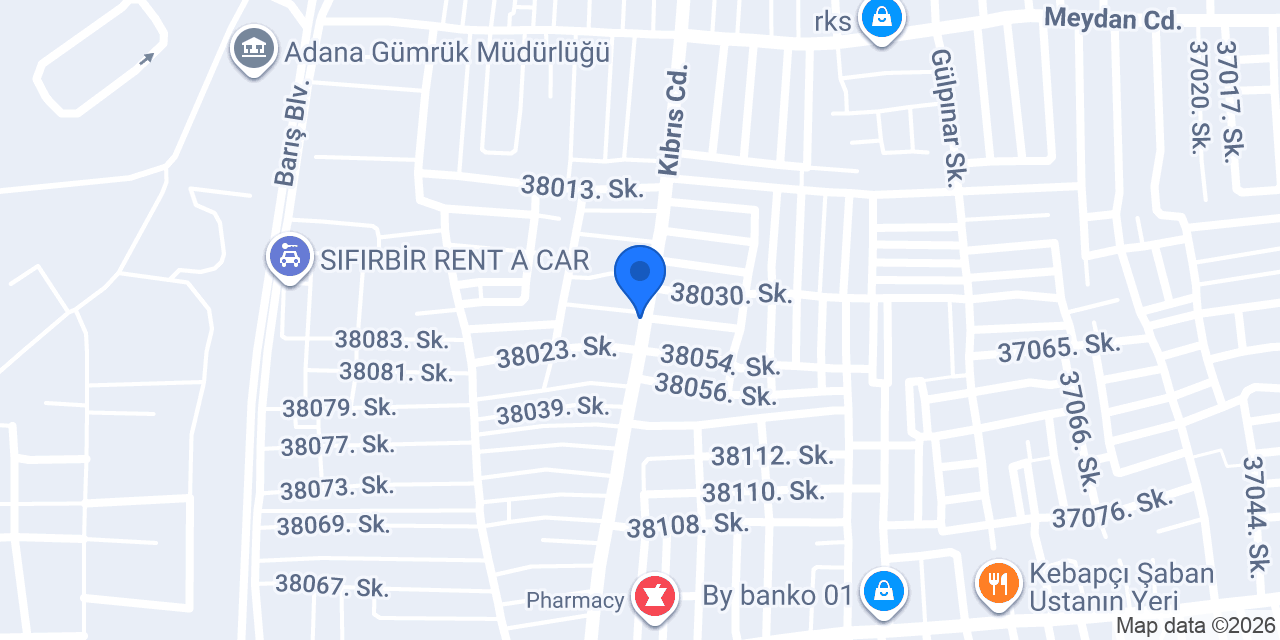 Taşpınar Yapı İnşaat konumu