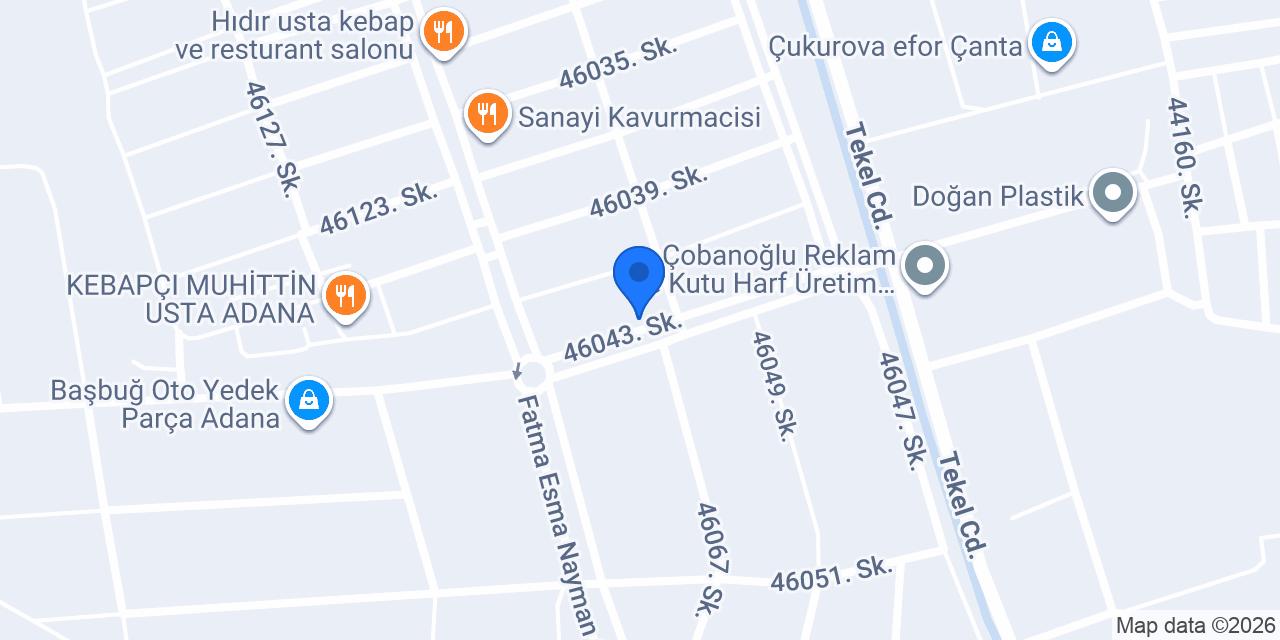 Kebaphan Taşfırın ve Restorant konumu