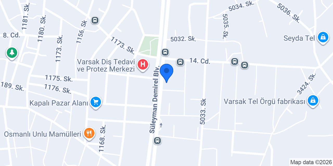 Nur Pastanesi varsak demirel şubesi konumu