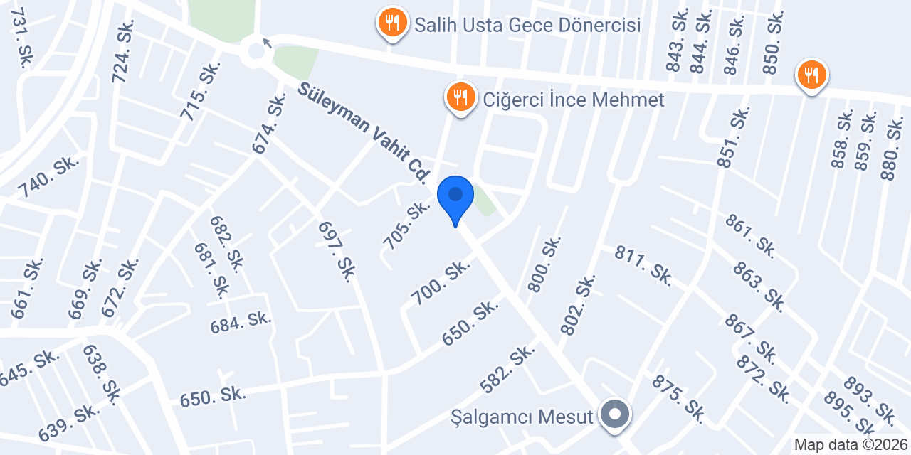Bucak Elektronik konumu
