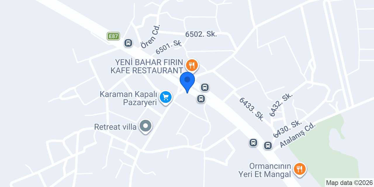 Antalya Çit Firmaları konumu