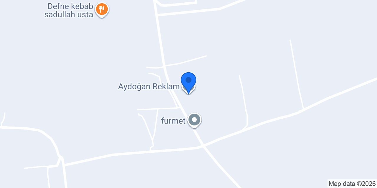 Aydoğan Reklam konumu