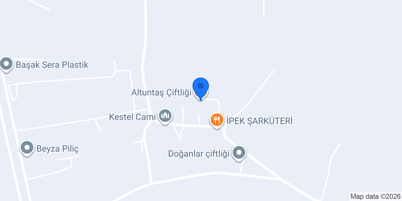 Altuntaş Çiftliği konumu