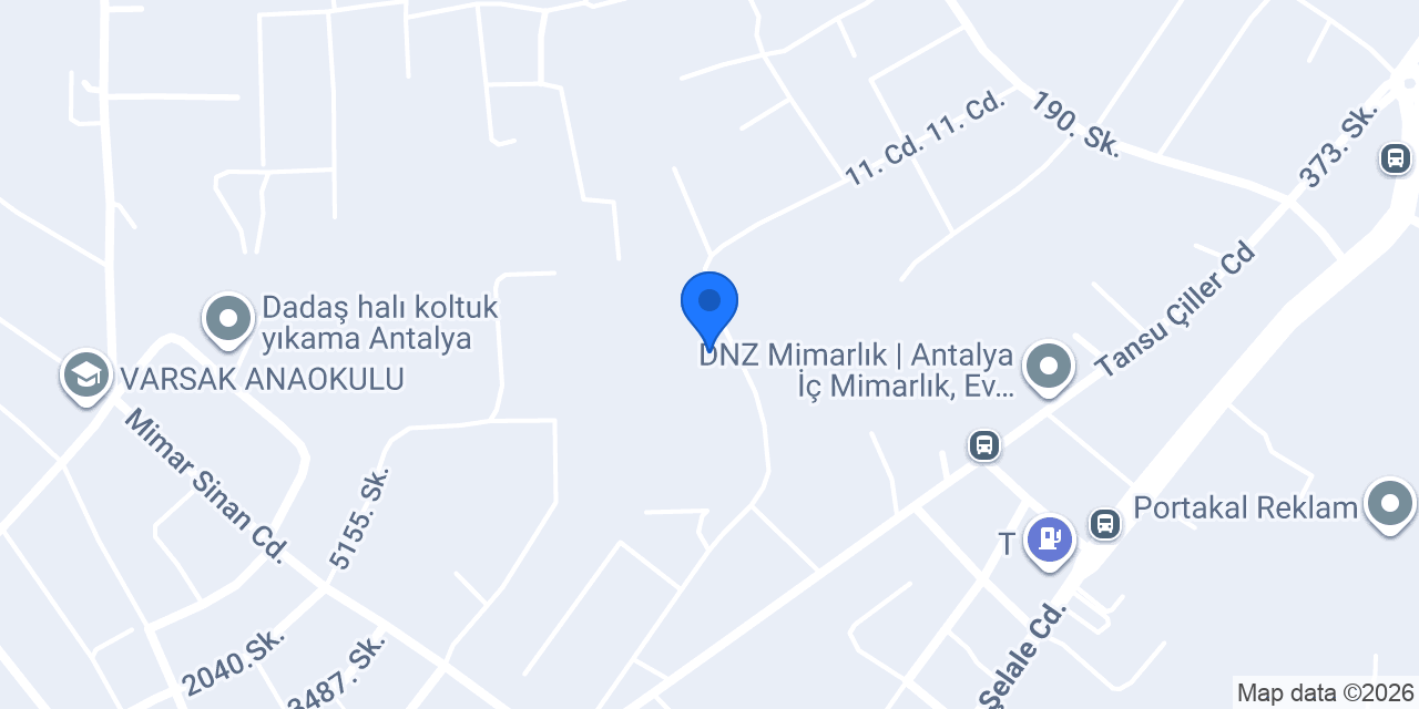 Vakar mobilya dekorasyon konumu