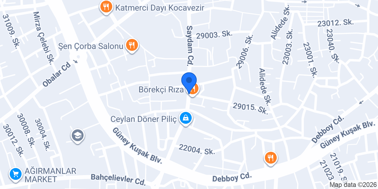 Adem Sürekli kuyumcu konumu