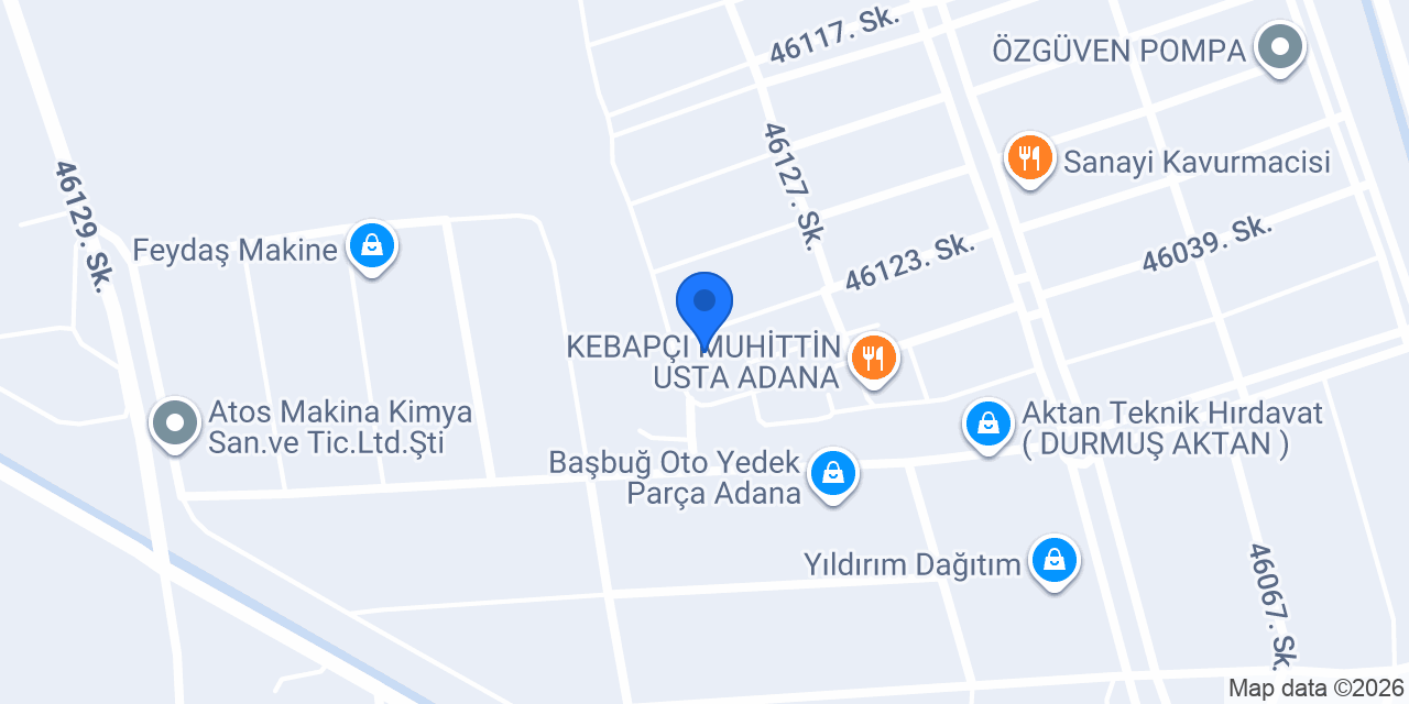 Akçalı İş Makinaları konumu