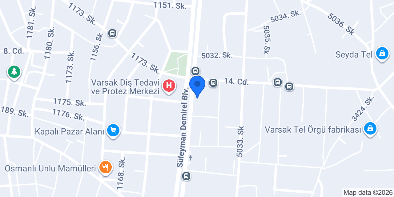 BİLLUR ÇELİK ECZANESİ konumu