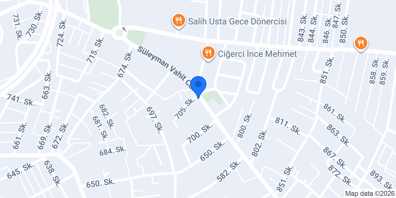 Kebapçı Adil konumu
