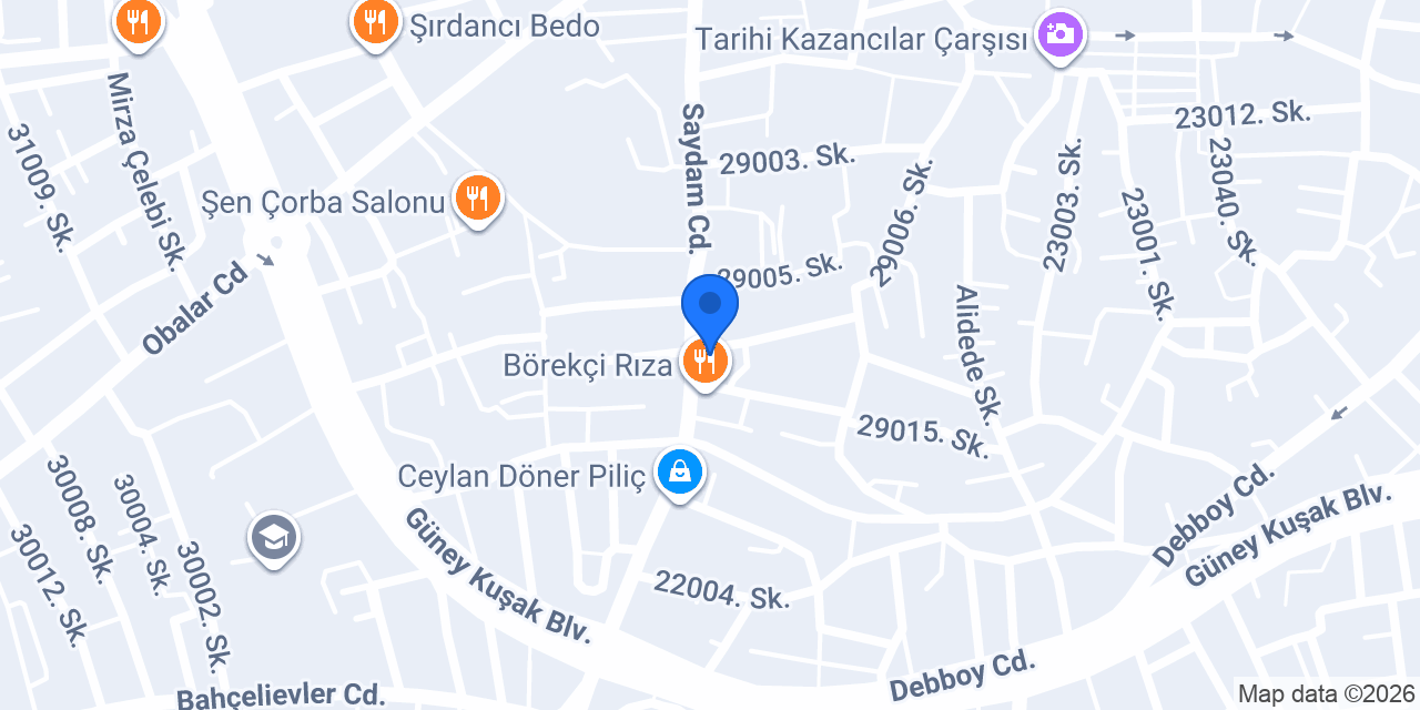 Dilek Elektronik konumu