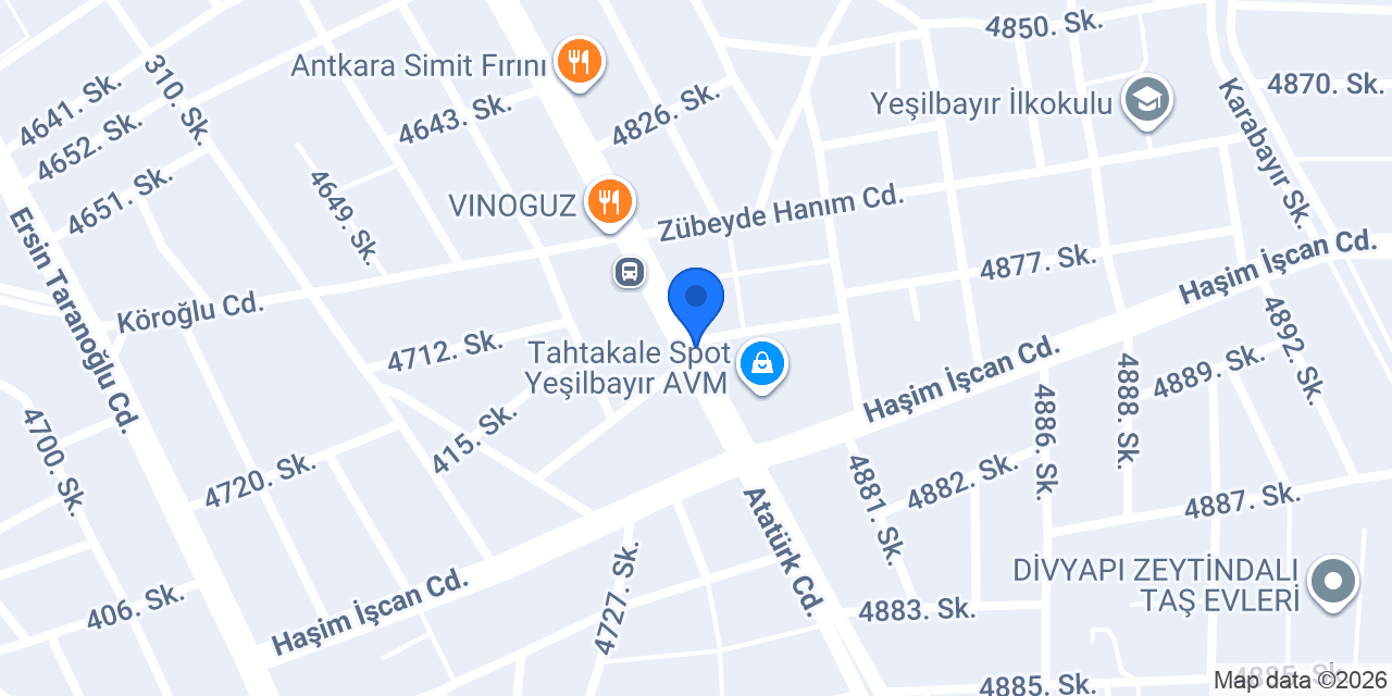 Regnum Antalya mobilya konumu