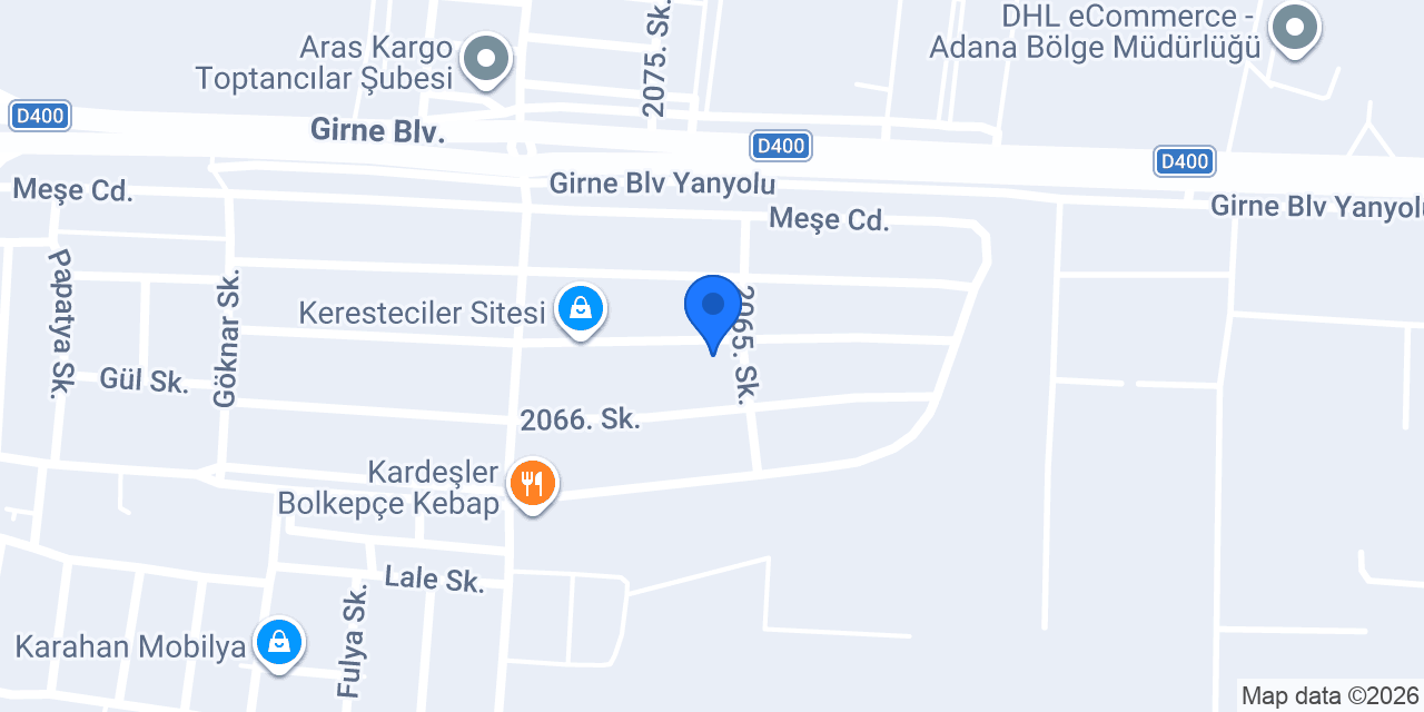 Öz Yalçınlar Kereste konumu