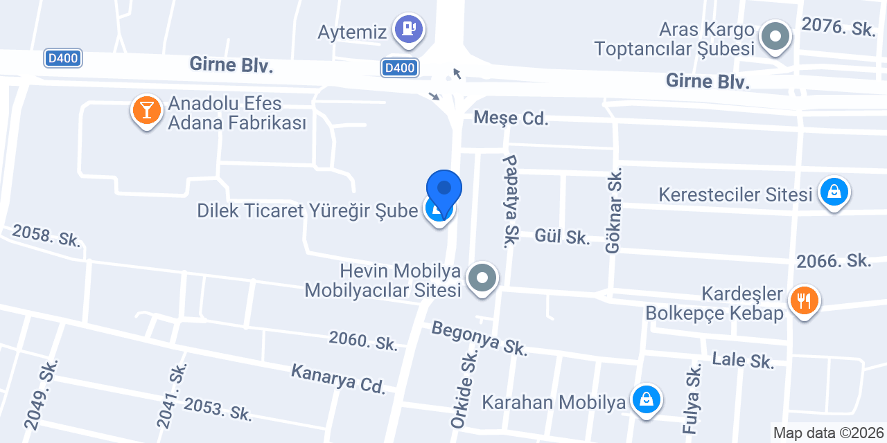 OĞUZ MOBİLYA Mobilyacılar Sitesi konumu