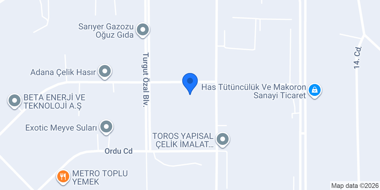 Rival Metal San. Tic.Ltd.Şti konumu