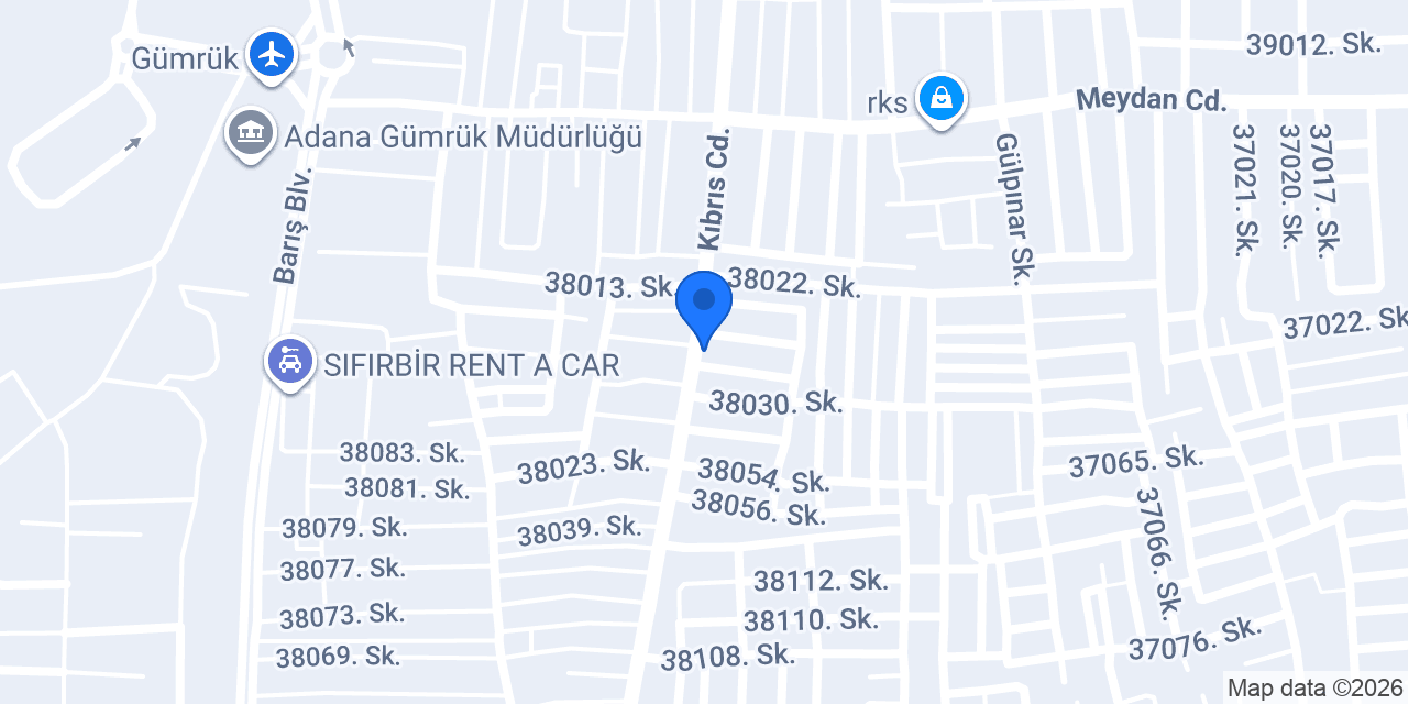 CEMİDO ÖZDİLEK PASTANESİ konumu
