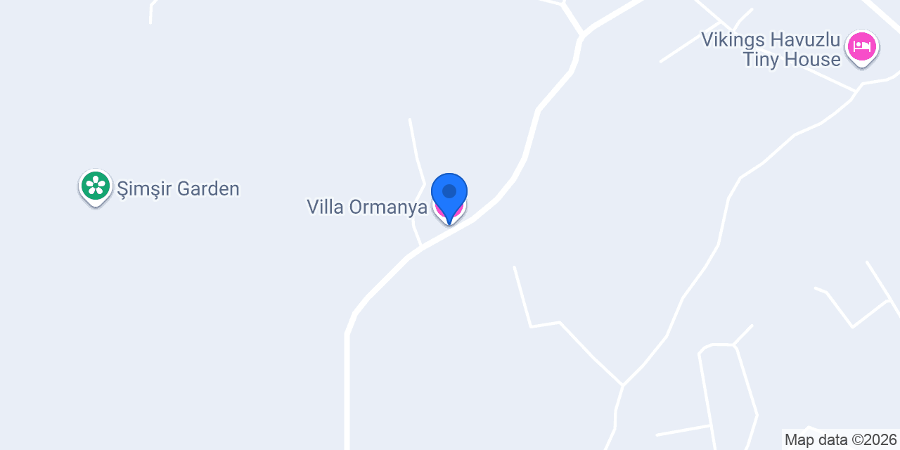 Villa Ormanya konumu