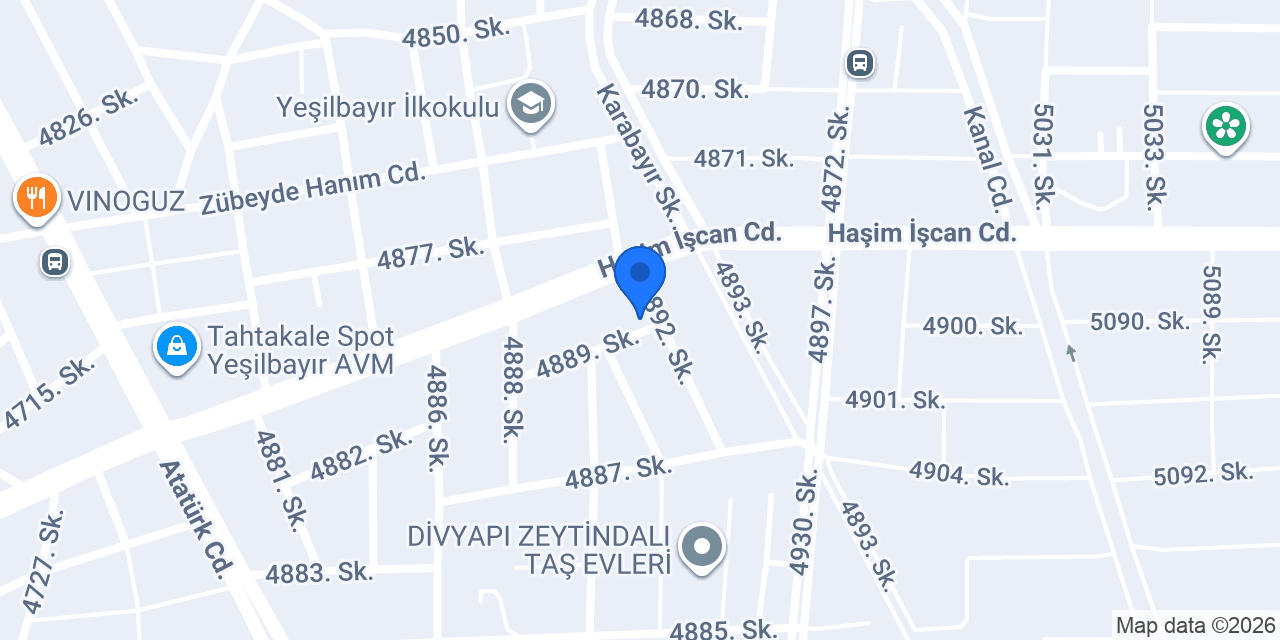 VİP Antalya Express konumu