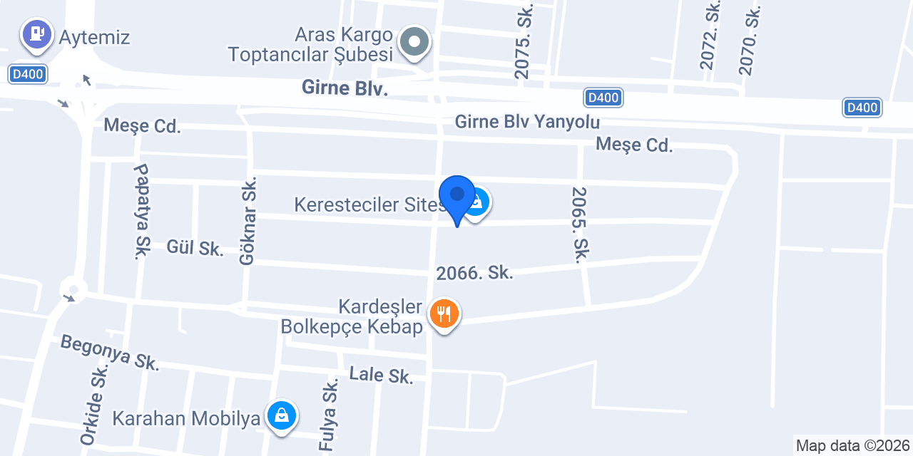Eryalçın Orman Ürünleri Ltd. Şti. konumu