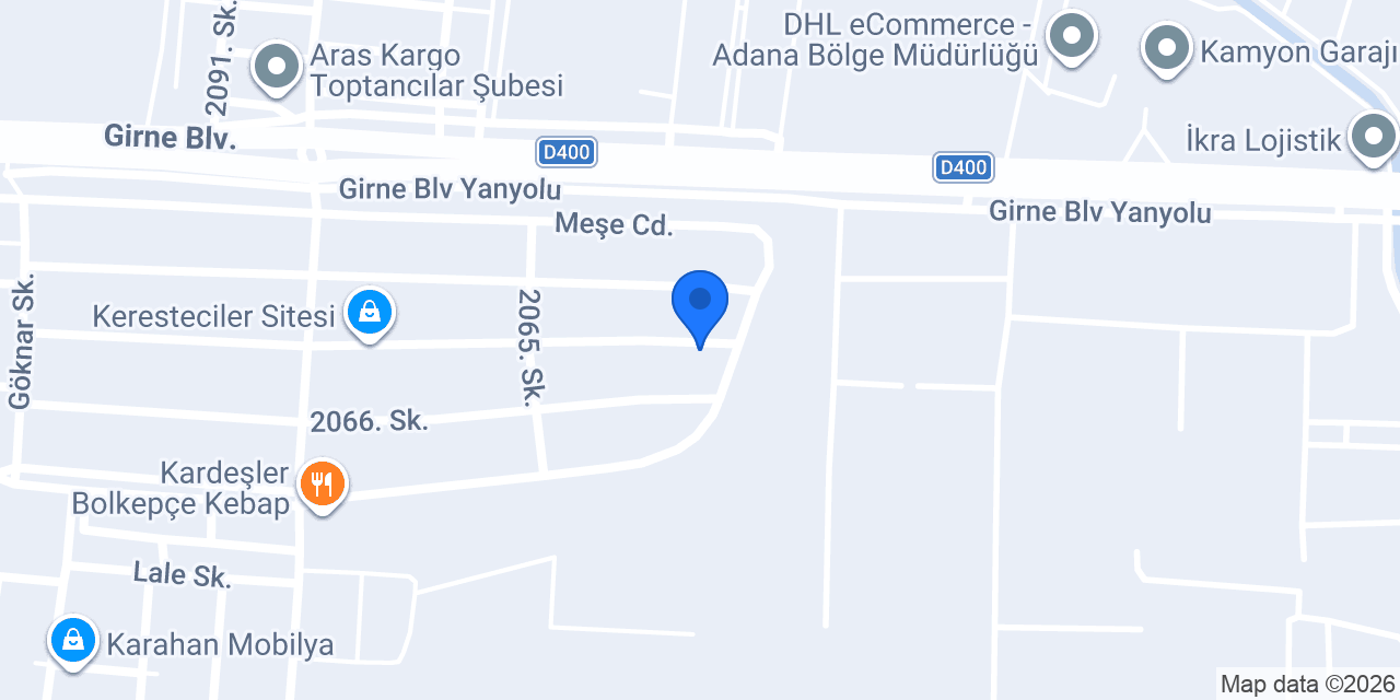 Era Palet Sanayii konumu