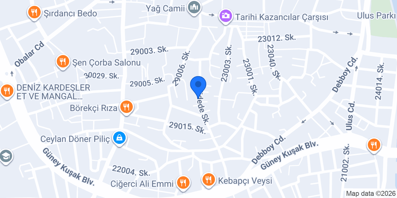 Elips Ticaret konumu