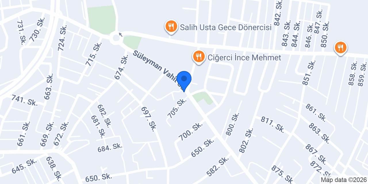Ciğerci Metin Usta konumu