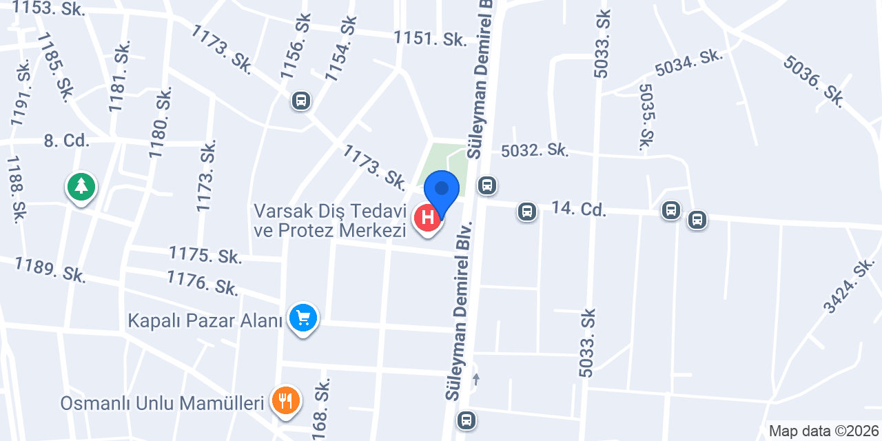 Kepez Varsak Atike Yarbaş ASM konumu