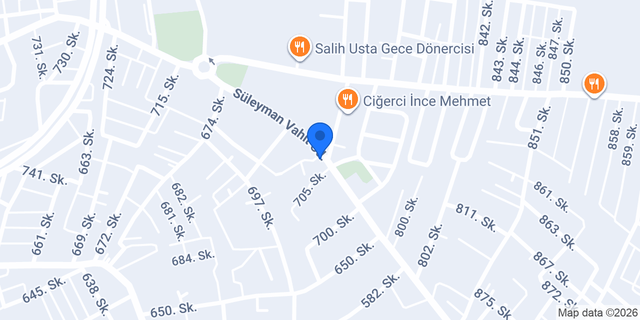 Gürkan Dekorasyon konumu