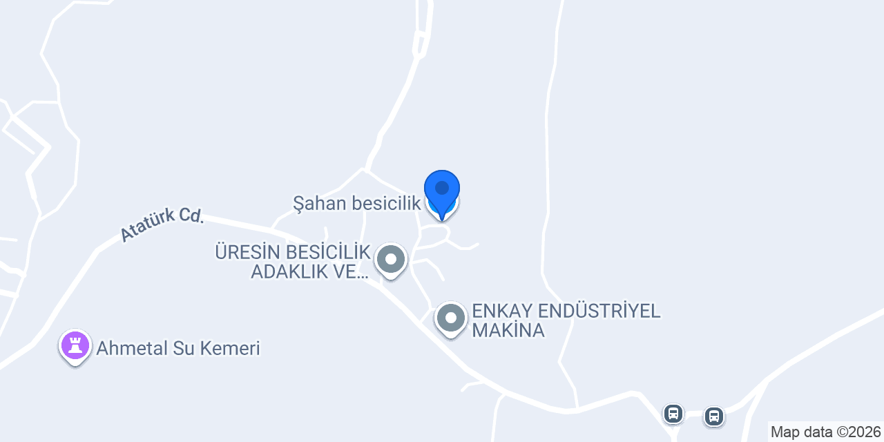 Şahan besicilik konumu