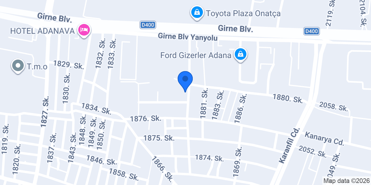 İrek Mobilya konumu
