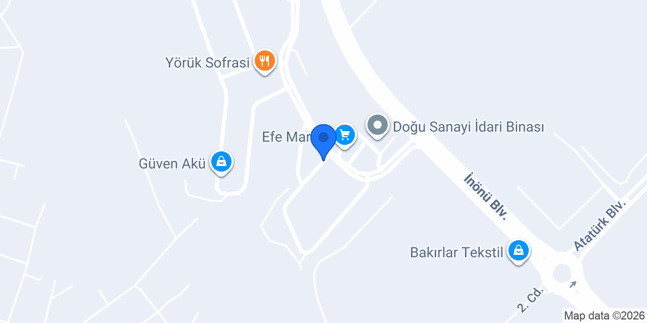 egecan kağıt ambalaj konumu