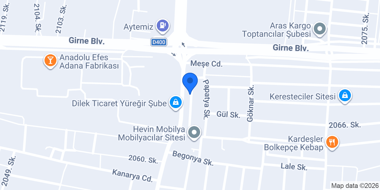 W KLASİK MOBİLYA konumu