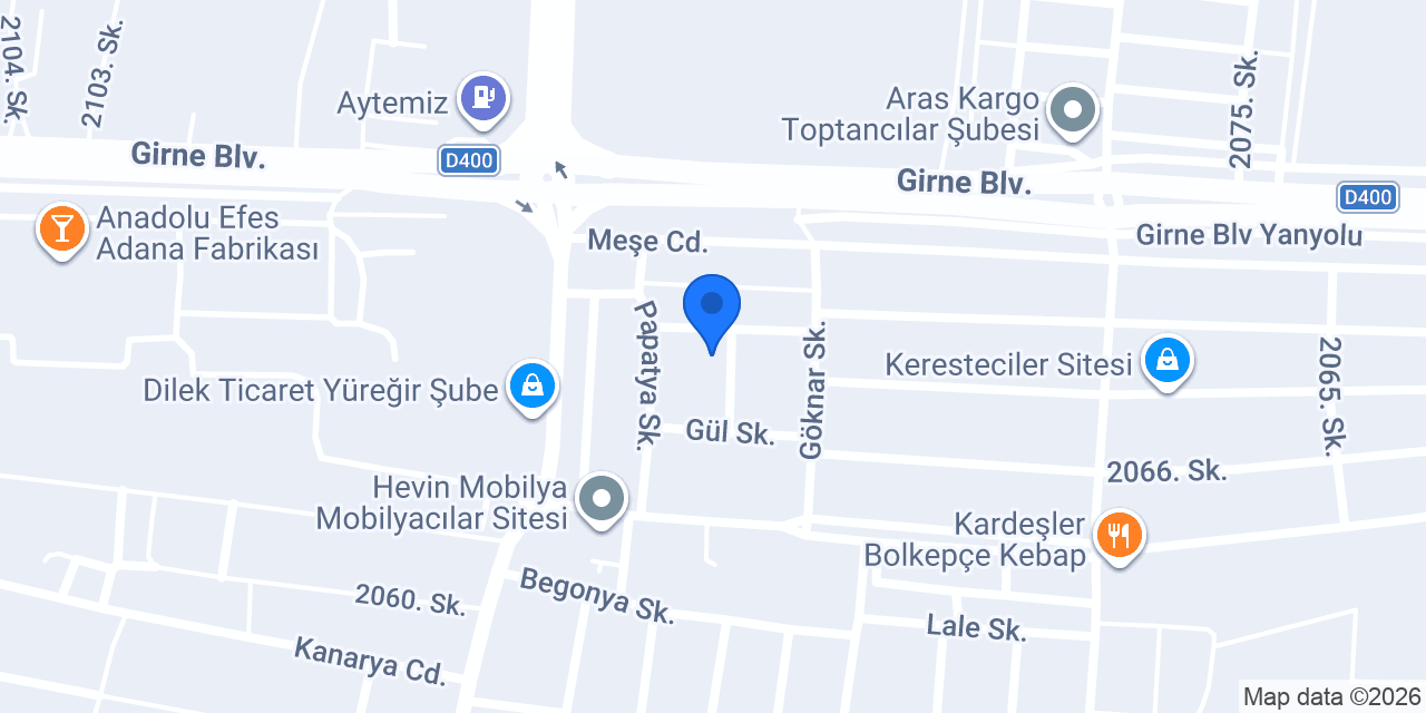 Ali Yıkın Glass Art Studio konumu