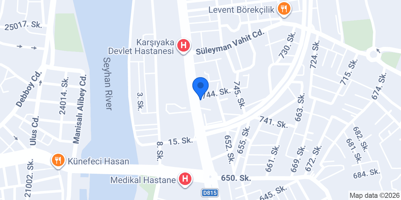 Refika Turhan Eczanesi konumu
