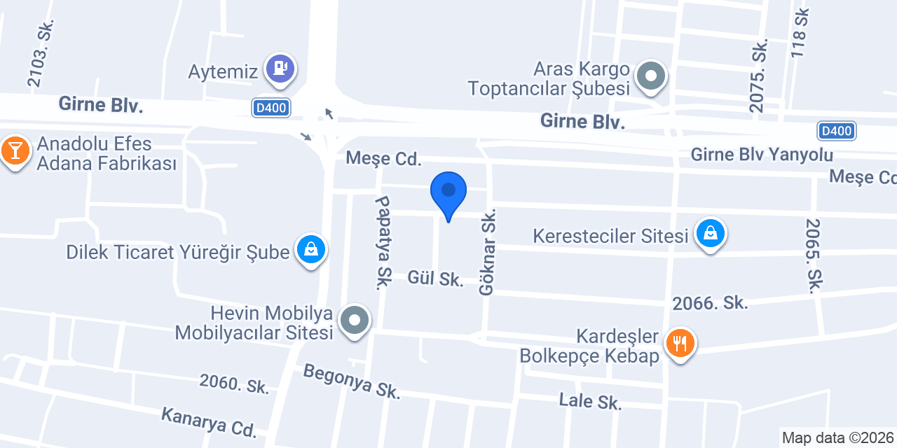 BİLDEK ORMAN ÜRÜNLERİ konumu