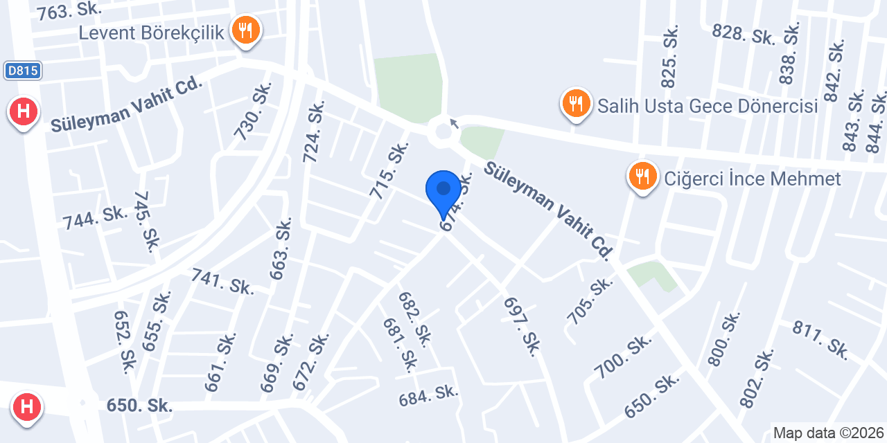 Mavilim Erkek Kuaförü konumu