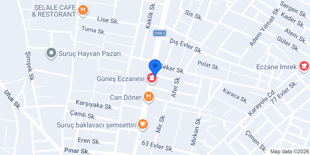 Çağdaş kasabı konumu