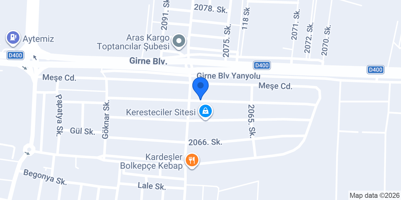 Keklik Kereste konumu