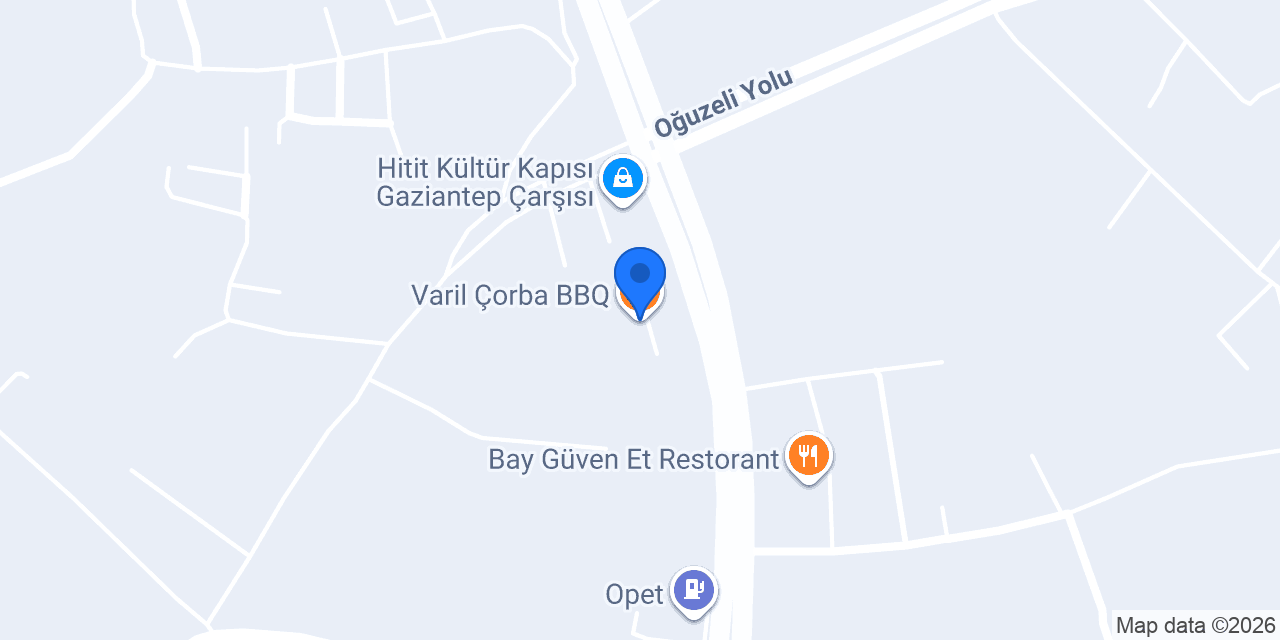 Varil Çorba BBQ konumu