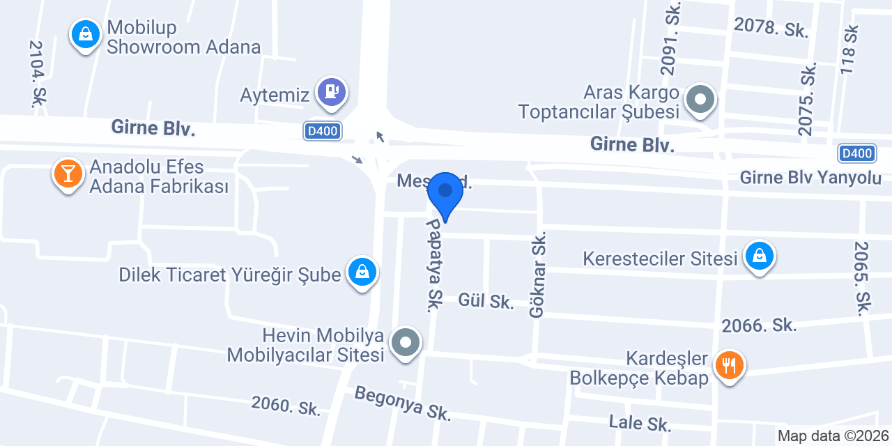 Büro-as Mobilya konumu