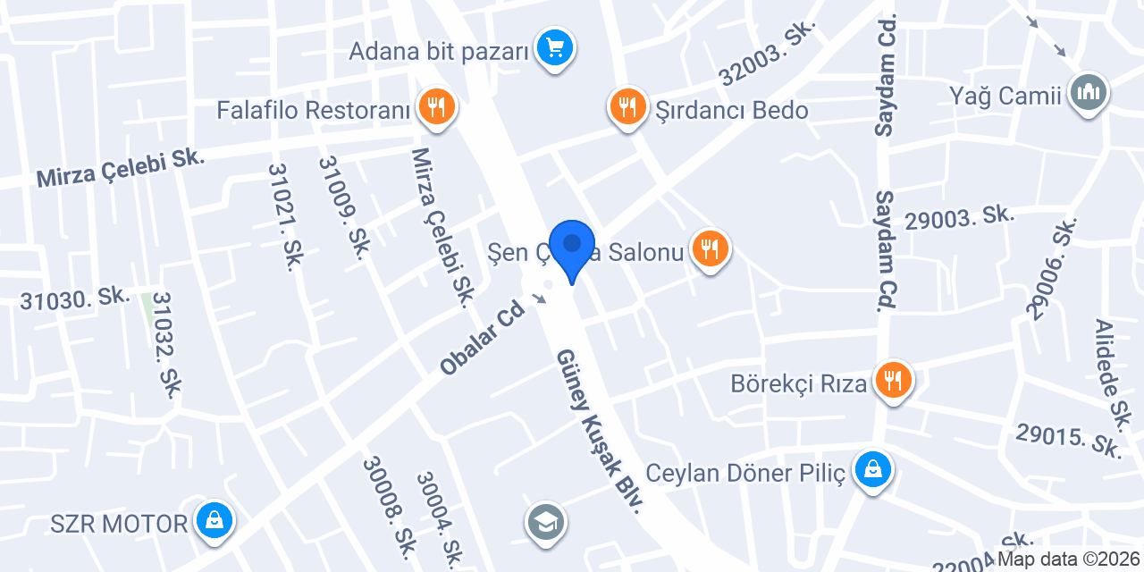 ÇINARALTI DÖNER konumu